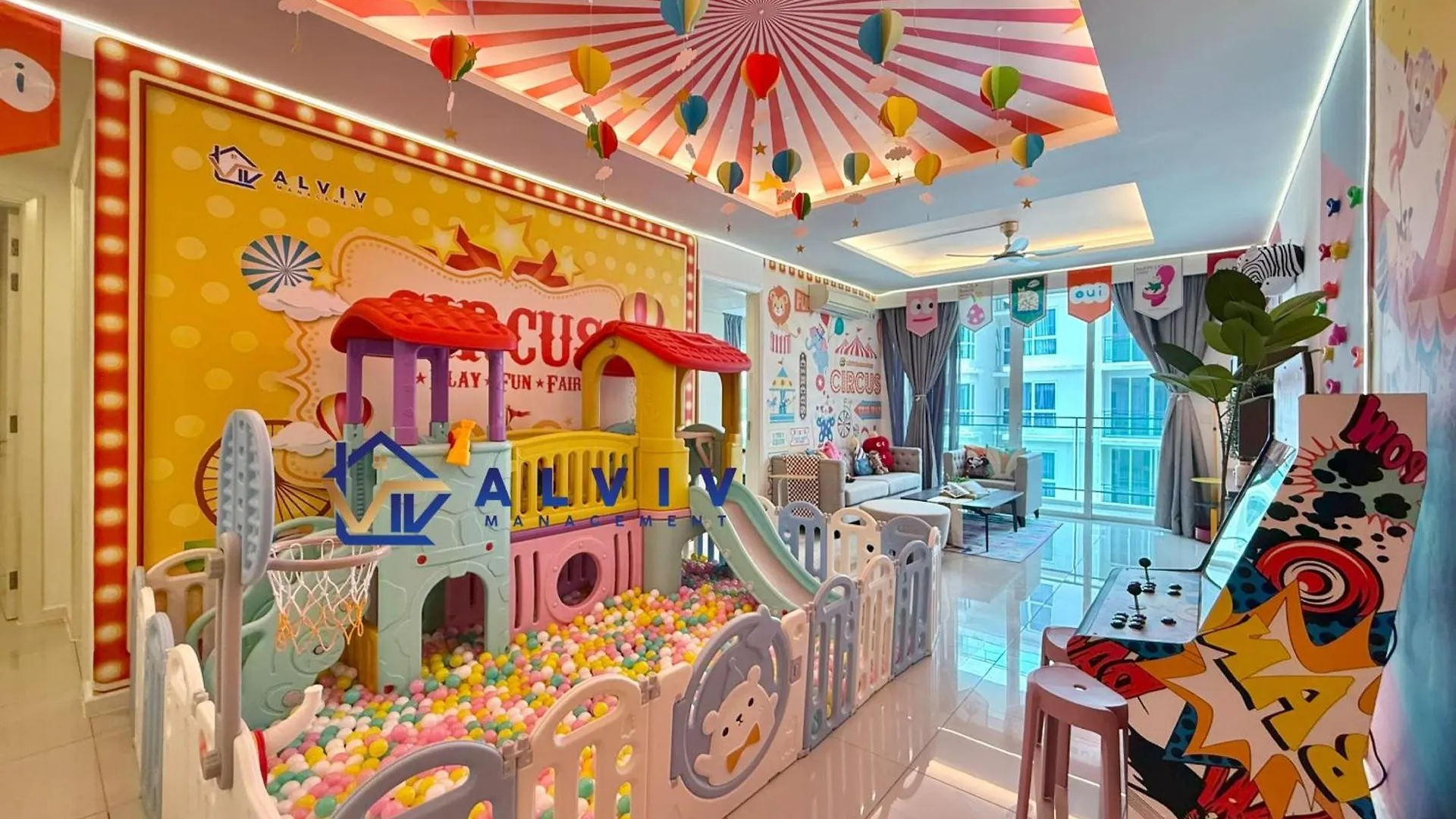 The Shore Kids Wonderland I Family 10Pax I Kids Friendly I Jonkerst Malacca Apartment